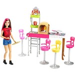 Boneca Barbie Family Pizzaria 3 é Demais - Mattel