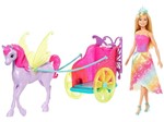 Ficha técnica e caractérísticas do produto Boneca Barbie Fantasia Princesa com Carruagem Mattel