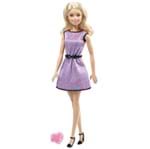 Ficha técnica e caractérísticas do produto Boneca Barbie - Fashion And Beauty com Anel - Vestido Rosa e Azul - Mattel