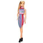 Ficha técnica e caractérísticas do produto Boneca Barbie Fashionista - Candy Stripes - Mattel
