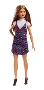 Ficha técnica e caractérísticas do produto Boneca Barbie Fashionista - Vestido de Coração - Mattel