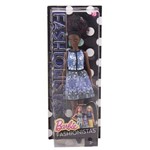Boneca Barbie Fashionistas Blue Brocade - Mattel