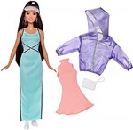 Ficha técnica e caractérísticas do produto Boneca Barbie Fashionistas Glam Boho Doll & Fashions - Curvy FJF67 - Mattel