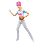 Ficha técnica e caractérísticas do produto Boneca Barbie - Feita para Mexer - Esportista - Jogadora de Baseball - Mattel
