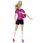 Ficha técnica e caractérísticas do produto Boneca Barbie Jogadora de Futebol Mattel