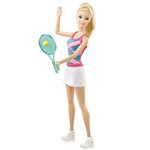 Ficha técnica e caractérísticas do produto Boneca Barbie - Jogadora de Tênis - Mattel