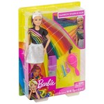 Ficha técnica e caractérísticas do produto Boneca Barbie Lindos Penteados Cabelo Arco-íris - Mattel