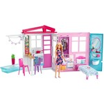 Ficha técnica e caractérísticas do produto Boneca Barbie Mattel Casa Glam FXG55