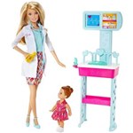 Ficha técnica e caractérísticas do produto Boneca Barbie Mattel Conjunto Profissões - Doutora