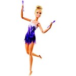 Ficha técnica e caractérísticas do produto Boneca Barbie Mattel Made To Move - Ginasta Rítmica