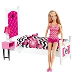 Ficha técnica e caractérísticas do produto Boneca Barbie Mattel Móvel - Quarto