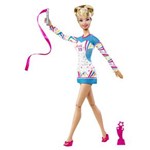 Ficha técnica e caractérísticas do produto Boneca Barbie Mattel Quero Ser Ginastas - W3766
