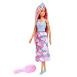 Ficha técnica e caractérísticas do produto Boneca Barbie Penteados Mágicos Dreamtopia Mattel 2019