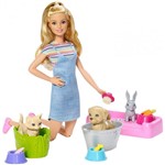 Ficha técnica e caractérísticas do produto Boneca Barbie Pet Banho de Cachorrinhos, Mattel