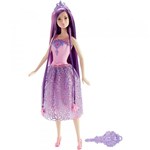 Ficha técnica e caractérísticas do produto Boneca Barbie Princesa - Cabelos Longos Roxo - Mattel - Mattel
