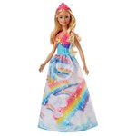 Ficha técnica e caractérísticas do produto Boneca Barbie - Dreamtopia - Princesa - Coroa Rosa - Mattel