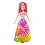 Ficha técnica e caractérísticas do produto Boneca Barbie Princesa Luzes Arco-Íris - Mattel - Mattel