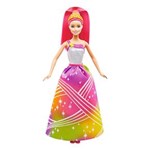 Ficha técnica e caractérísticas do produto Boneca Barbie Princesa Luzes Arco-Íris - Mattel