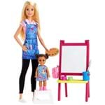 Ficha técnica e caractérísticas do produto Boneca Barbie Professora de Arte Gjm29 - MATTEL