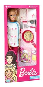 Ficha técnica e caractérísticas do produto Boneca Barbie Profissões Chef de Cozinha 65cm - Pupee