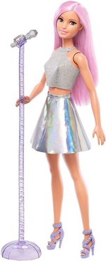 Ficha técnica e caractérísticas do produto Boneca Barbie - Profissões - ESTRELA POP - Mattel