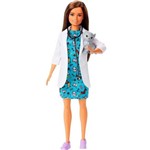 Ficha técnica e caractérísticas do produto Boneca Barbie - Profissões - Veterinária - Mattel - GJL63