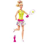 Ficha técnica e caractérísticas do produto Boneca Barbie - Quero Ser Tenista - Mattel