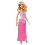 Ficha técnica e caractérísticas do produto Boneca Barbie - Reinos Mágicos - Baile de Princesas - Vestido Rosa com Brilhantes - Mattel