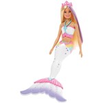 Ficha técnica e caractérísticas do produto Boneca Barbie Sereia Dreamtopia com Canetinhas Crayola Mattel