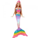 Ficha técnica e caractérísticas do produto Boneca Barbie Sereia Luzes Coloridas - Mattel
