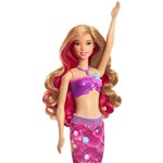 Ficha técnica e caractérísticas do produto Boneca Barbie Sereia Transformação Mágica - Mattel