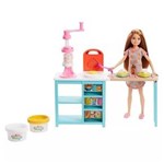 Ficha técnica e caractérísticas do produto Boneca Barbie - Stacie e Estação de Doces - Mattel Mattel