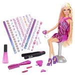 Ficha técnica e caractérísticas do produto Boneca Barbie Tatuagem de Cabelo Mattel