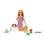 Ficha técnica e caractérísticas do produto Boneca Barbie Treinadora De Cachorrinhos Fxh08 - Mattel