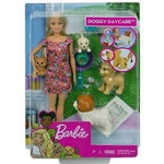 Ficha técnica e caractérísticas do produto Boneca Barbie Treinadora De Cachorrinhos Mattel Fxh08