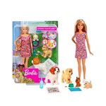 Ficha técnica e caractérísticas do produto Boneca Barbie Treinadora de Cachorro Mattel - FXH08