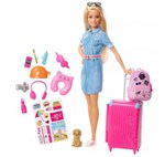 Ficha técnica e caractérísticas do produto Barbie Viajante e Helicóptero - Conjunto Explorar e Descobrir - Mattel
