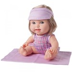 Ficha técnica e caractérísticas do produto Boneca Bebê - Betsy Doll - um Dia na Praia - Rosa - Toma Sol e Fica Vermelhinha - Candide