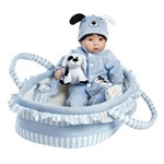 Ficha técnica e caractérísticas do produto Boneca Bebê Reborn Finn & Sparky 31017200 - Shiny Toys