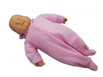 Ficha técnica e caractérísticas do produto Boneca Bebê Dormindo - Coleção Ninos - Rosa - Cotiplás
