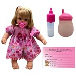 Ficha técnica e caractérísticas do produto Boneca Bebê Lis Doll Fala Frases com Cabelo e Acessórios Estilo Reborn - Adora Brincar - Divertoys