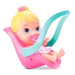 Ficha técnica e caractérísticas do produto Boneca Bebê Little Dolls com Bebe Conforto Divertoys Ref 681