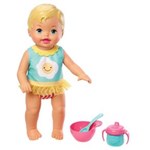 Ficha técnica e caractérísticas do produto Boneca Bebê - Little Mommy - Momentos do Bebê - Café da Manhã - Mattel