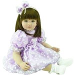 Ficha técnica e caractérísticas do produto Boneca Bebê Realista Menina Belinda Adl221072 Laura Doll