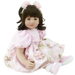 Ficha técnica e caractérísticas do produto Boneca Bebê Realista Menina Spring Adl221083 Laura Doll