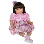 Ficha técnica e caractérísticas do produto Boneca Bebê Realista Menina Violet Adl221068 Laura Doll