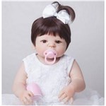 Ficha técnica e caractérísticas do produto Boneca Bebê Reborn Corpo Vinil Siliconado CS35