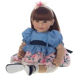 Ficha técnica e caractérísticas do produto Boneca Bebê Reborn Laura Doll Lorena - Shiny Toys