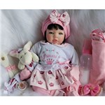 Ficha técnica e caractérísticas do produto Boneca Bebê Reborn Real Princesa Morena