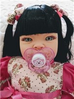 Boneca Bebê Tipo Reborn - Kit Acessórios - Sidnyl - Kaydora Brinquedos